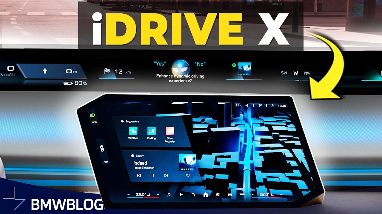 BMW iDrive X & Panoramic iDrive: Review & First Demo