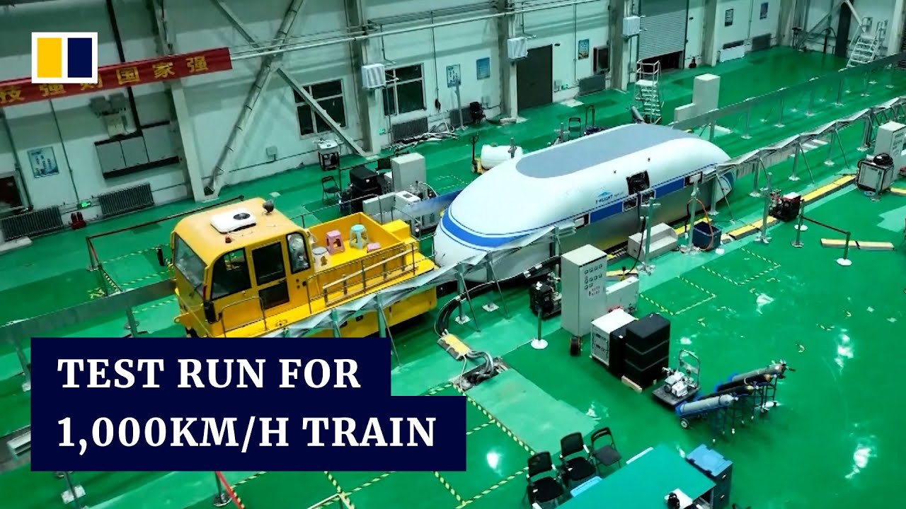 China completes superconducting test run for 1,000km/h ultra high-speed maglev train
