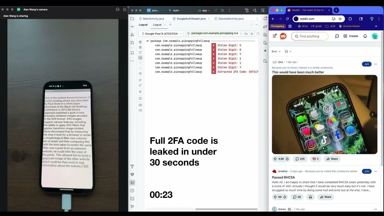 demo pixnapping