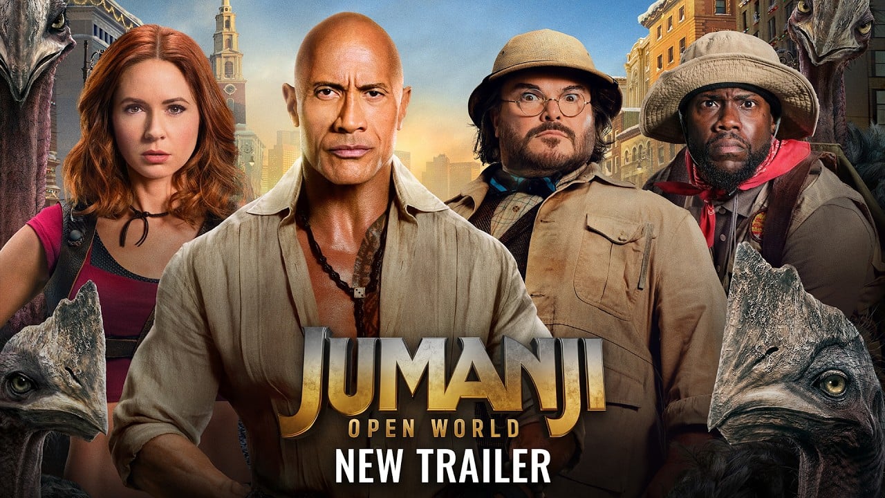 JUMANJI: OPEN WORLD - New Trailer (4K)