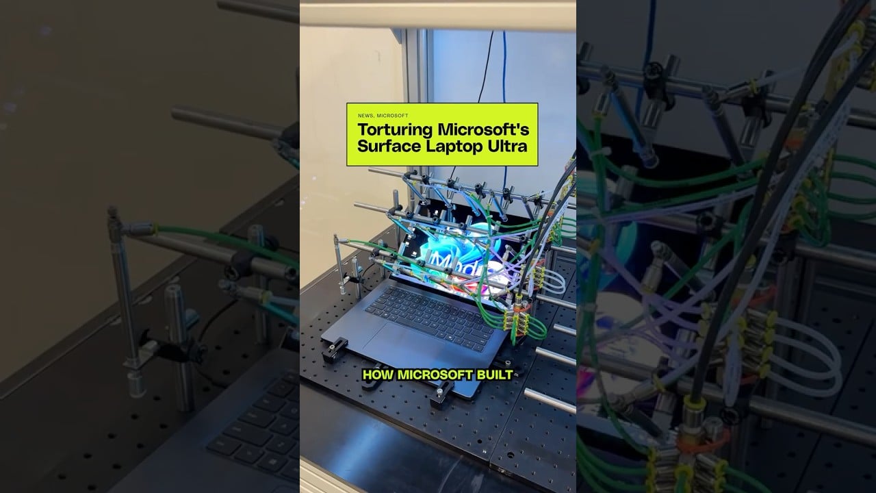 Torturing Microsoft’s Surface Laptop Ultra