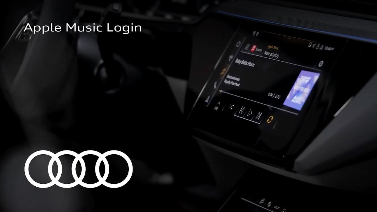 Audi Tech Tutorial: Apple Music Login
