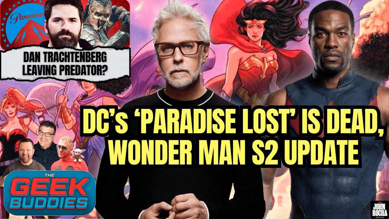 DC's 'Paradise Lost' Series is Dead! Trachtenberg Leaves Predator? WONDER MAN S2 News | GEEK BUDDIES