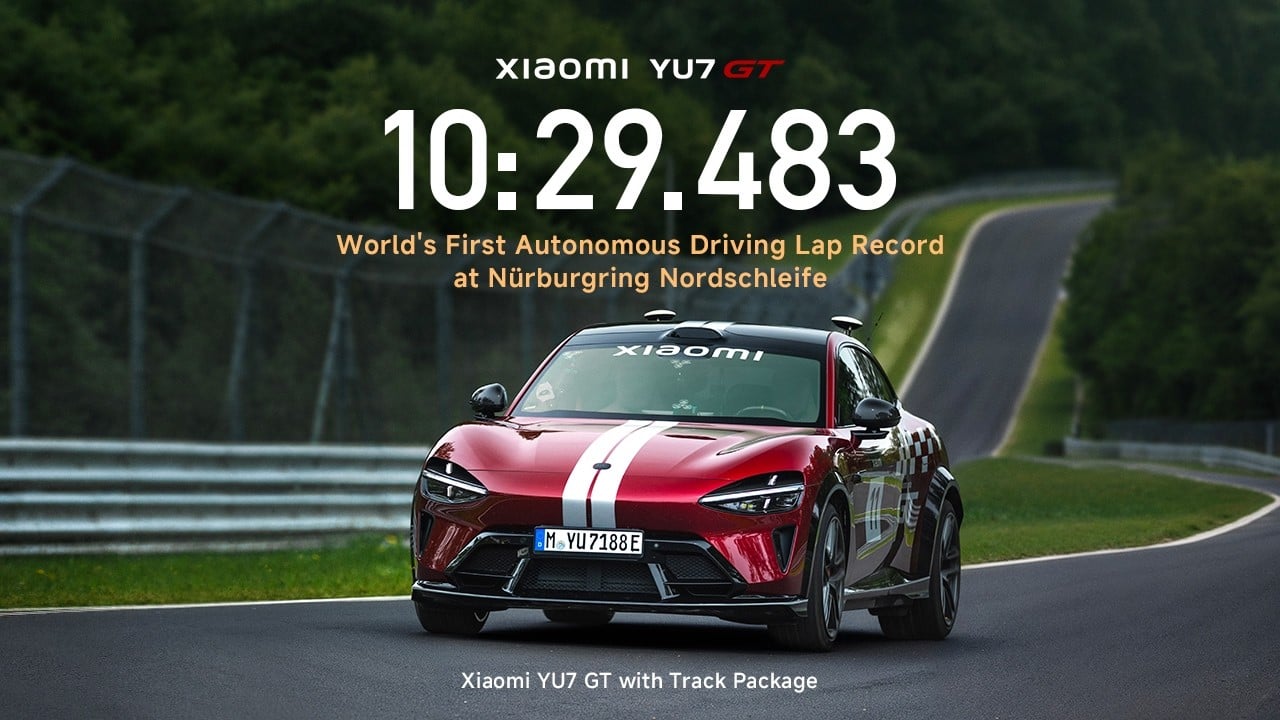 Xiaomi YU7 GT | Official uncut Nürburgring autonomous driving footage