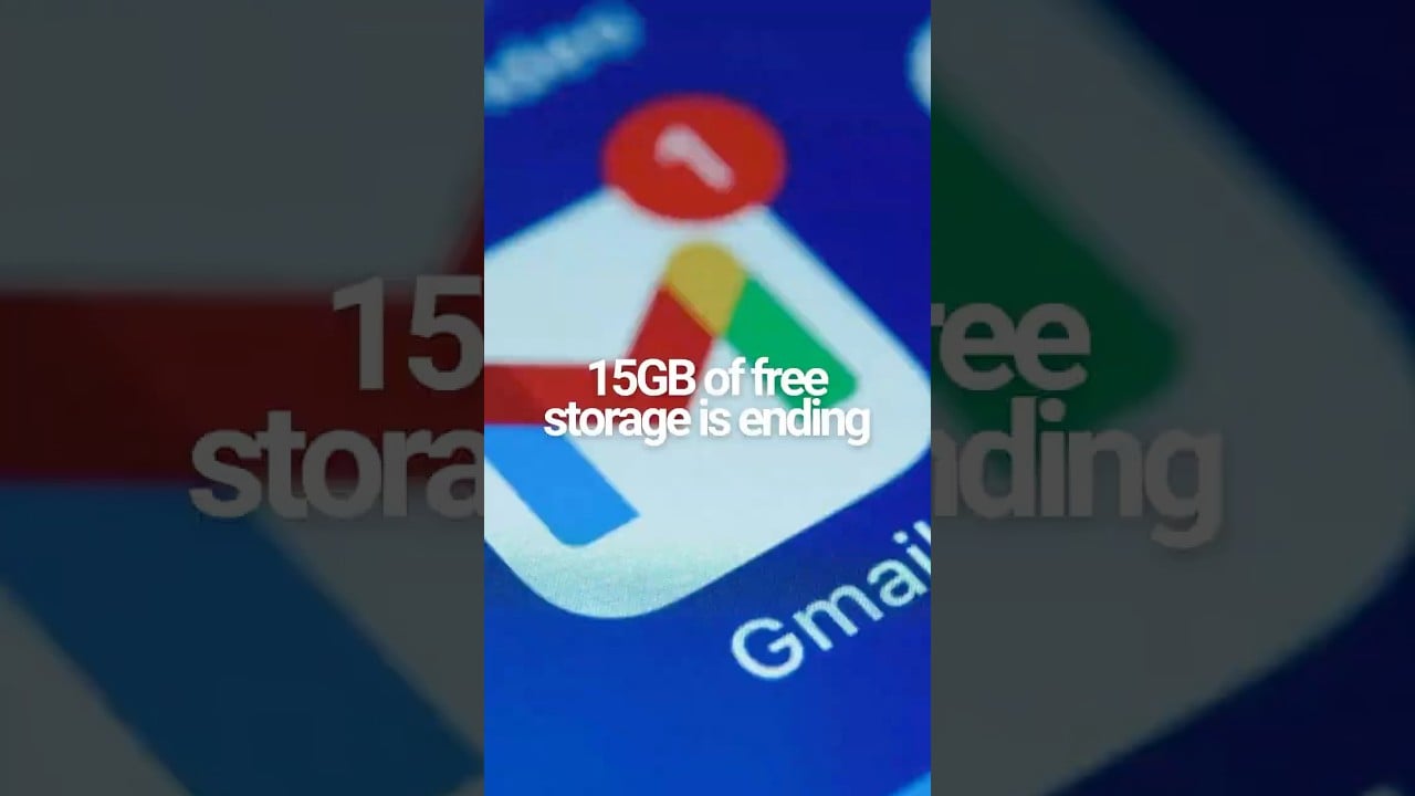Google's free 15GB going away? 🤔 #google #technews