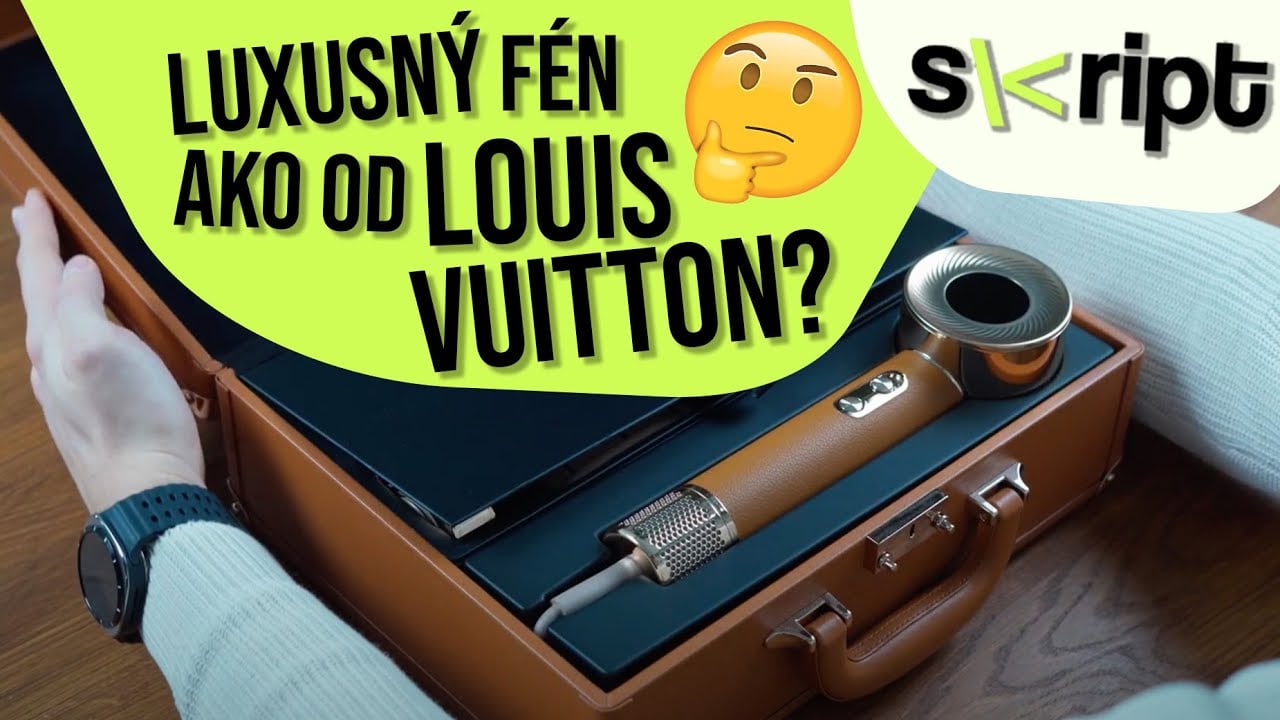 Prémiový gadget za 350€ - Keby Louis Vuitton vyrábal fén, vyzeral by takto!