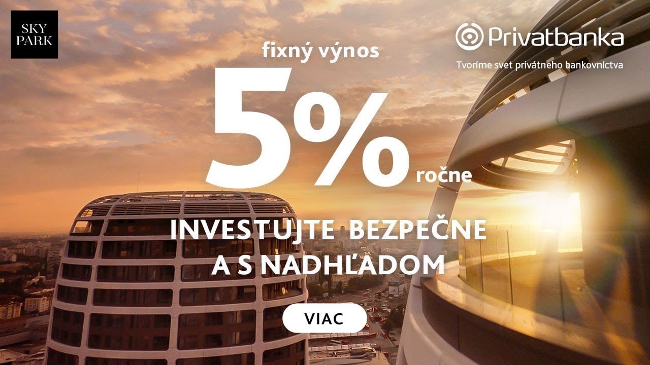 Fixný výnos až 5 % ročne
