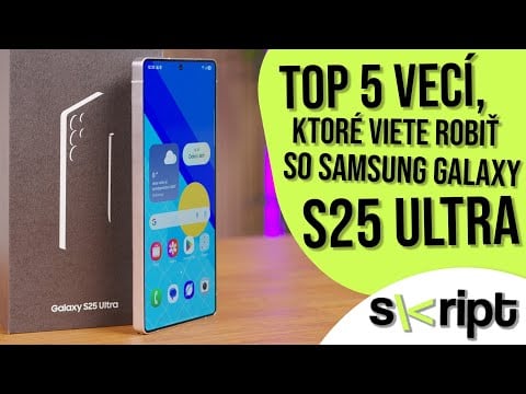Iné Androidy zahanbené: TOP 5 vecí, ktoré viete robiť so Samsung Galaxy S25 Ultra