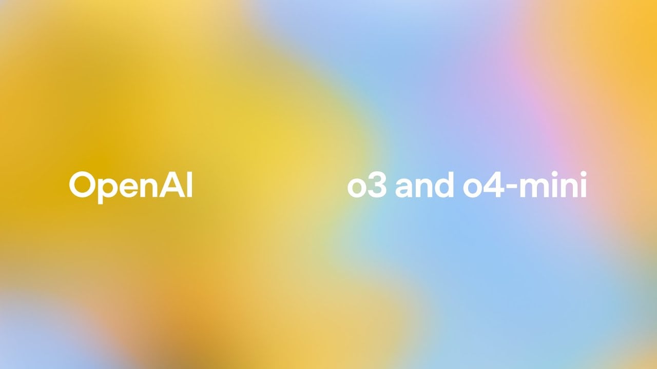 OpenAI o3 & o4-mini