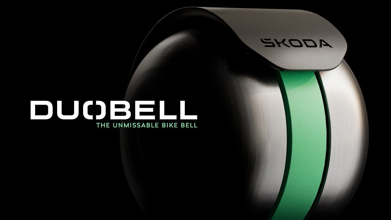 Škoda DuoBell - The First Bike Bell Designed To Penetrate Noise-Cancelling Headphones