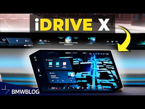 BMW iDrive X & Panoramic iDrive: Review & First Demo