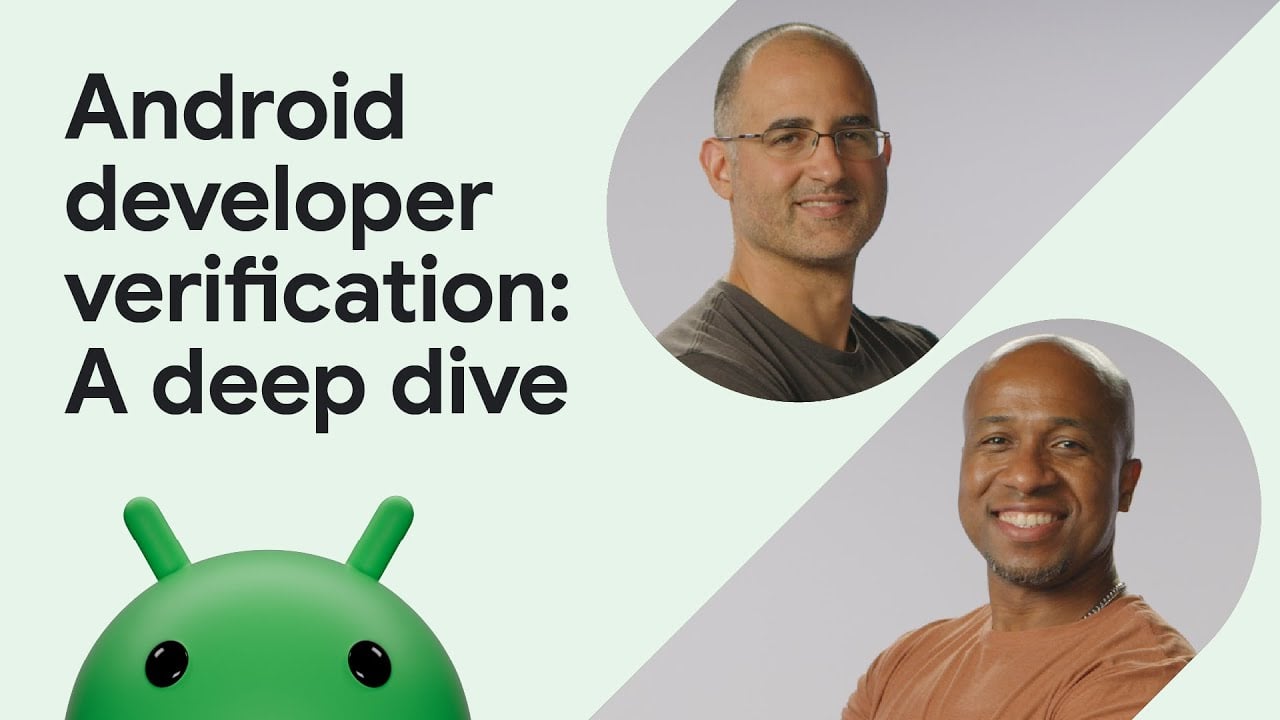 Android developer verification walkthrough