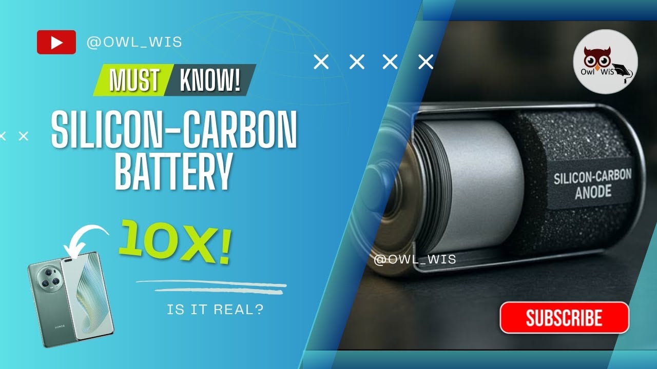 Silicon Carbon Battery Explained: The Future of EV, Mobile Power 🔋