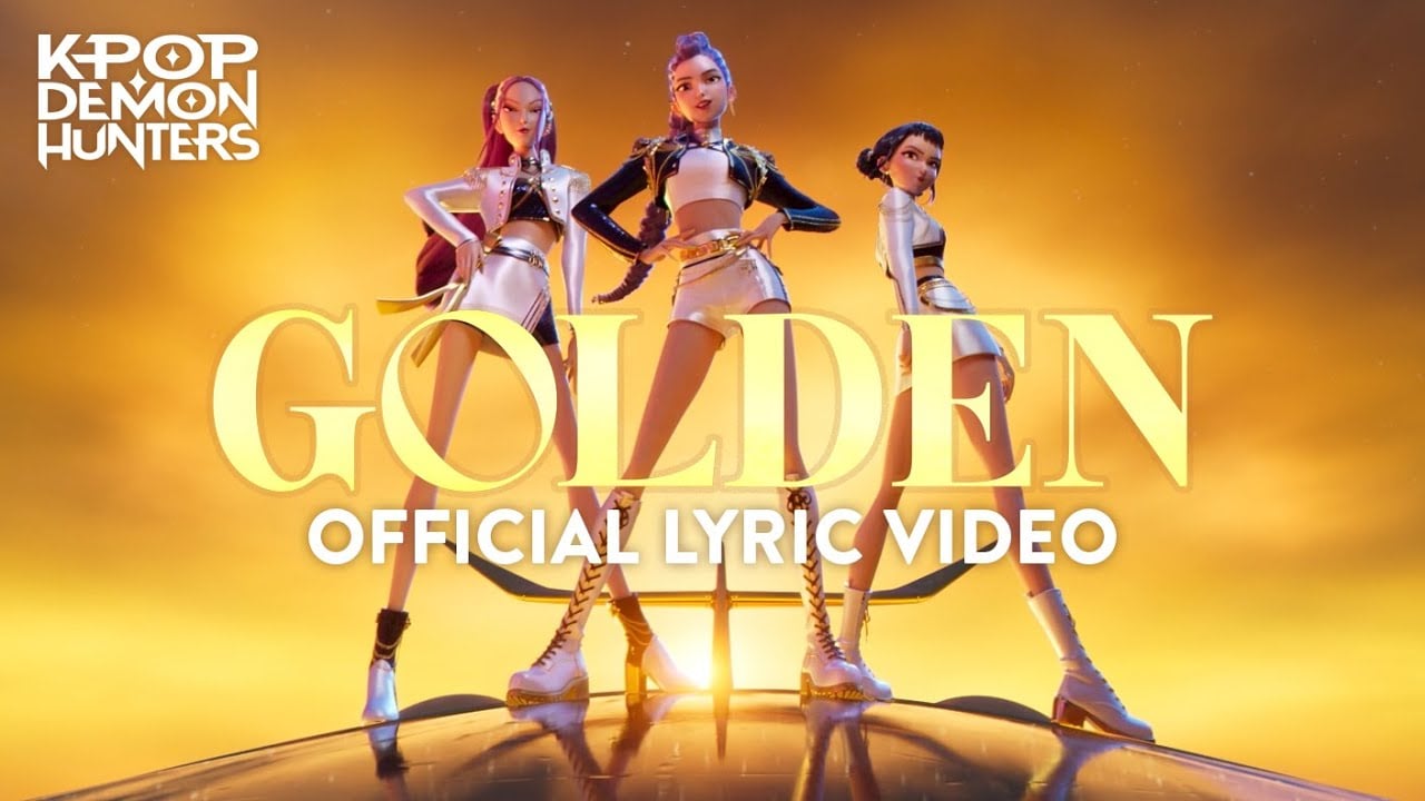 “Golden” Official Lyric Video | KPop Demon Hunters | Sony Animation