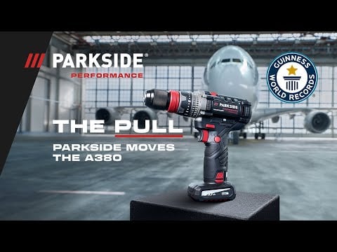 POKUS O SVETOVÝ REKORD: Ťaháme najväčšie dopravné lietadlo s aku vŕtačkou PARKSIDE Performance 12 V