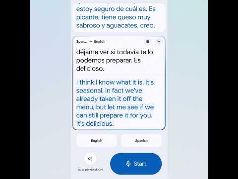 New AI-powered live translation in Google Translate