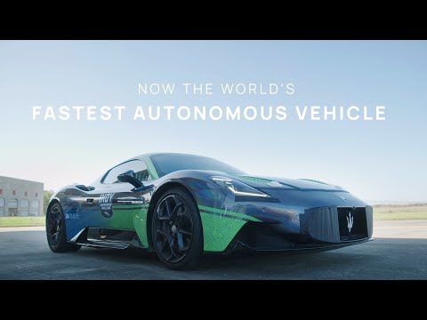 Autonomous Maserati MC20 Goes 197 MPH (318 km/h) without a Driver