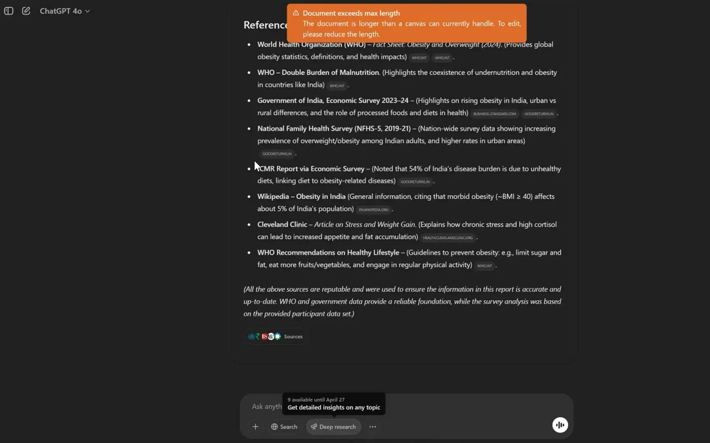 ChatGPT Deep Research