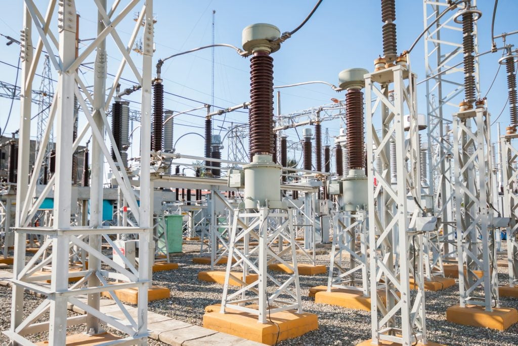 USA elektricka infraštruktura