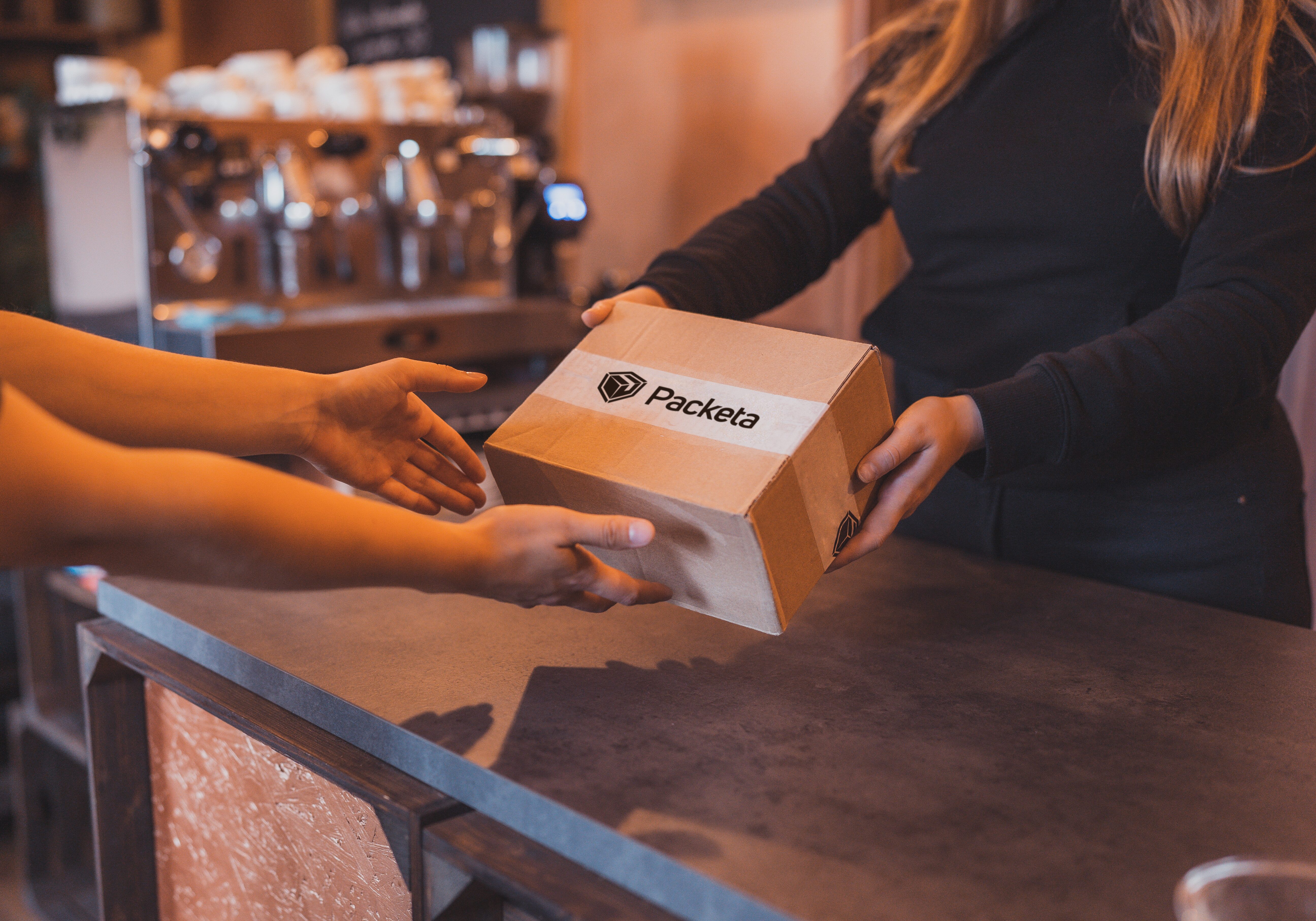 Výdajné miesto spoločnosti Packeta.