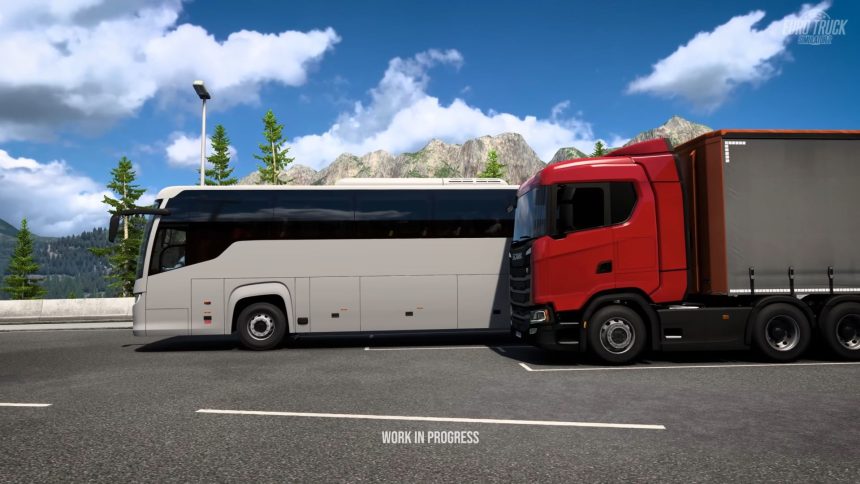 Euro Truck Simulator 2 autobusy