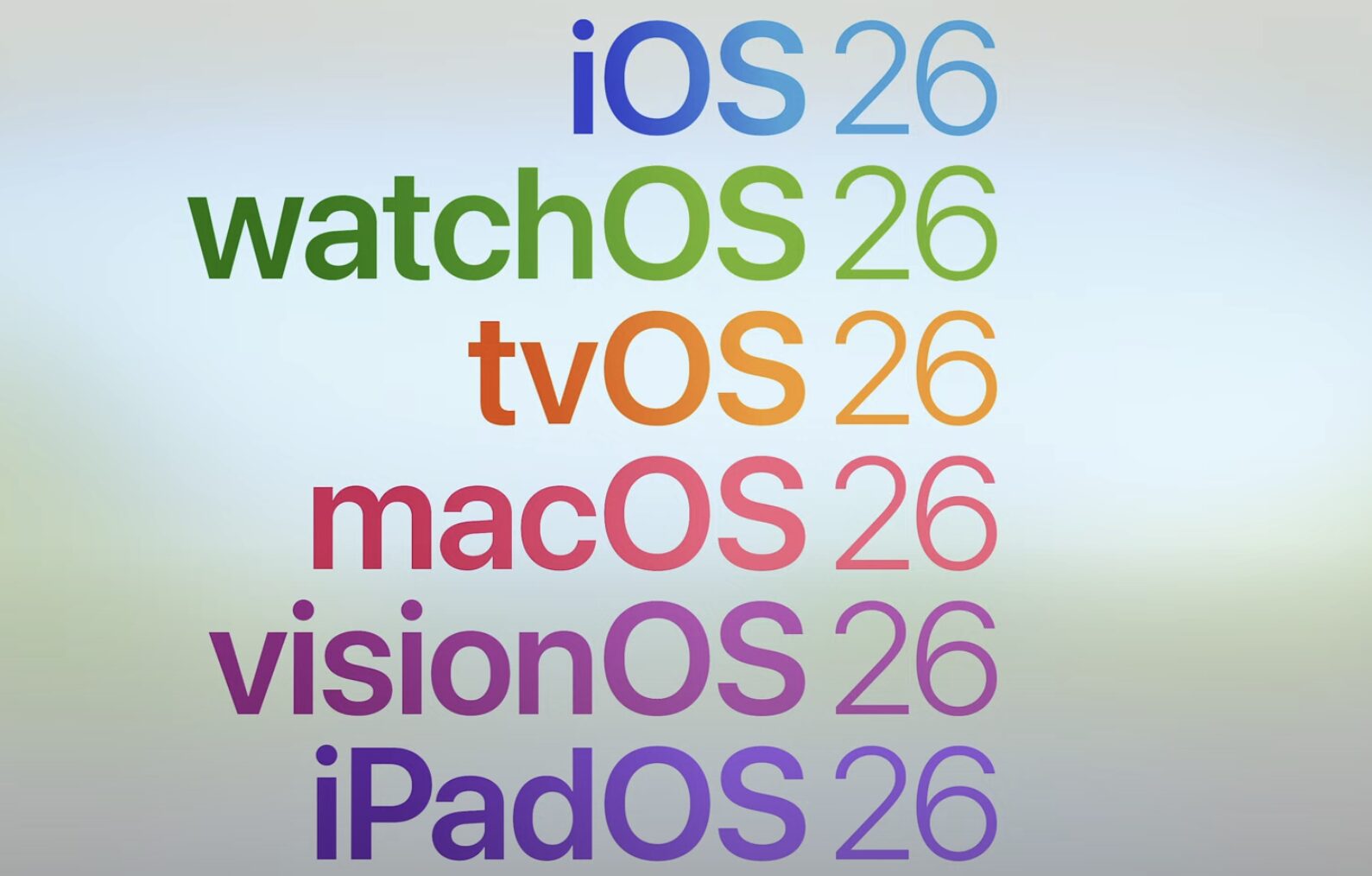 apple 26 systemy