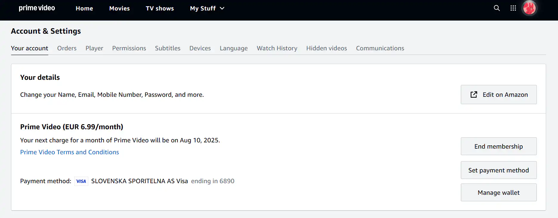 Prime Video zrušenie