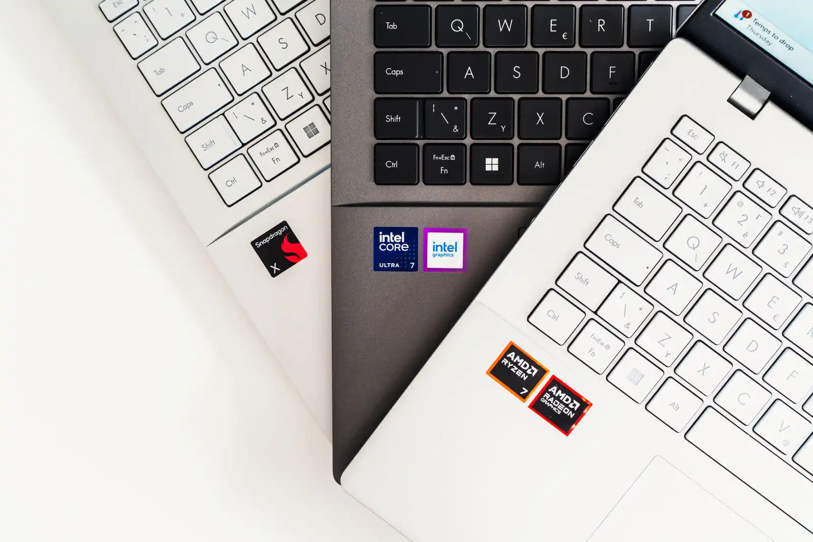 snapdragon intel amd