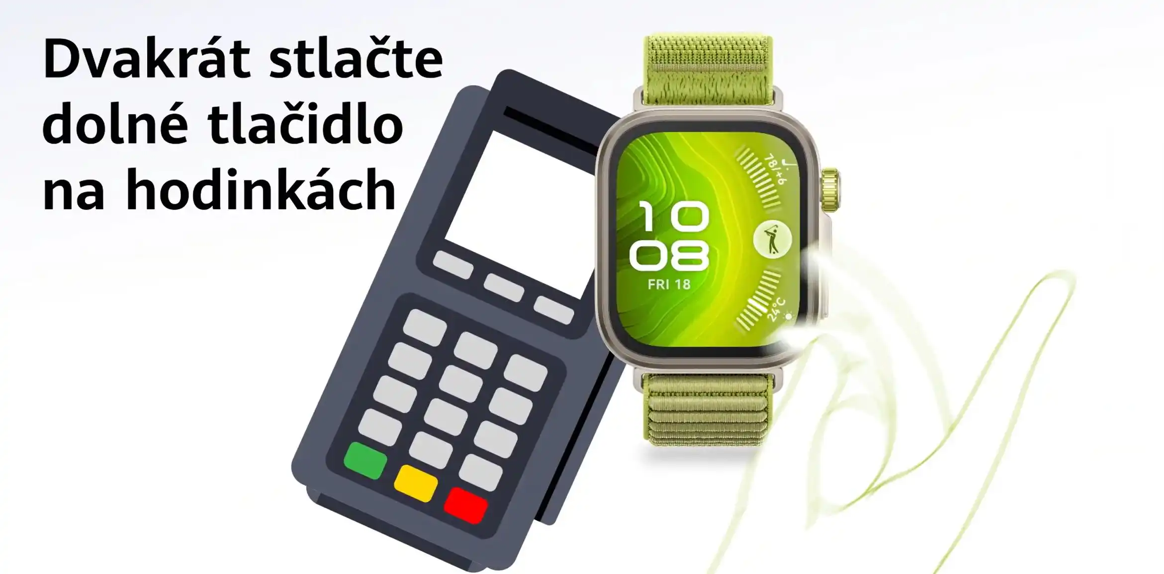 platenie huawei hodinkami