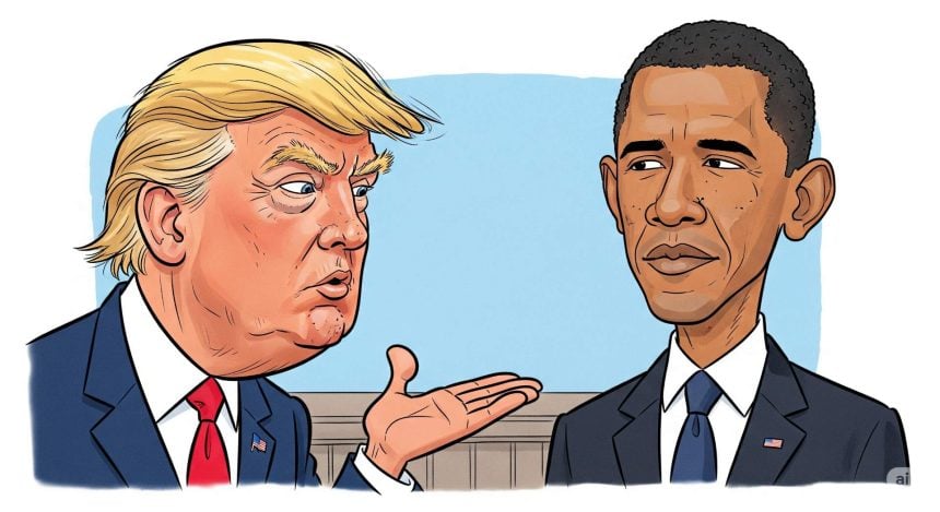 trump obama