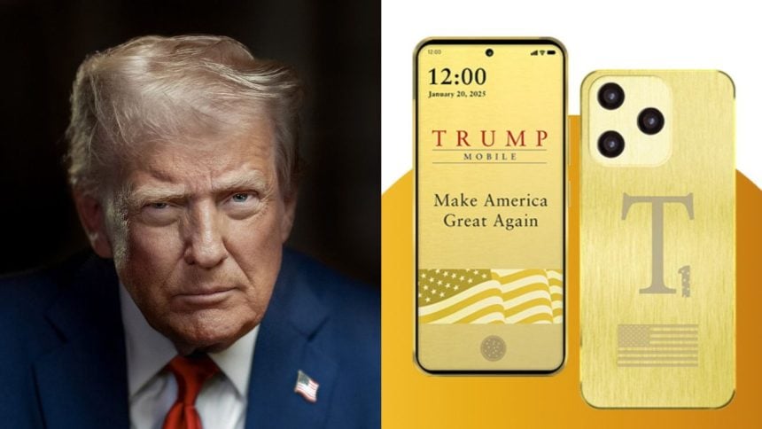 Trump T1 telefón