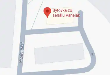 bytovka zo seriálu panelák mapy google
