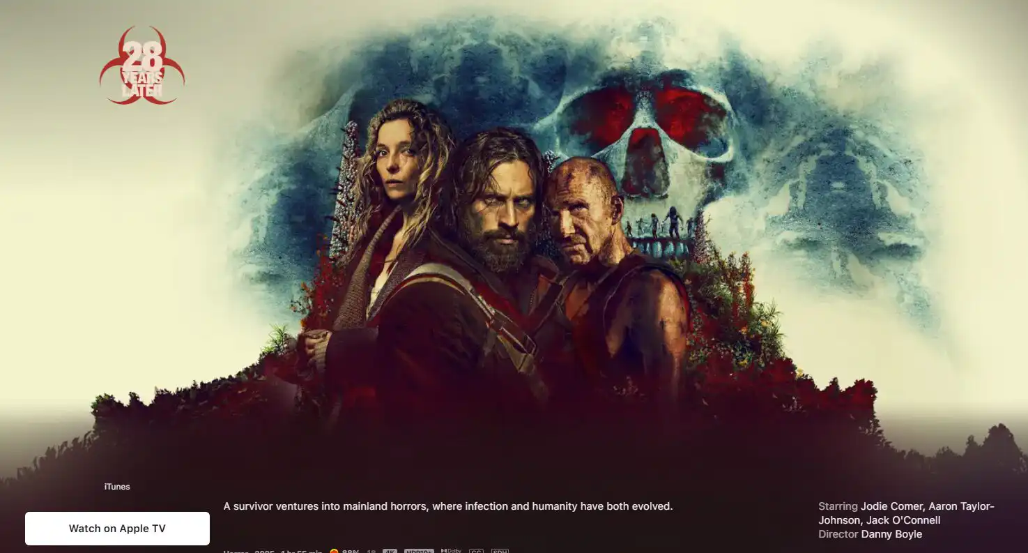 28 rokov potom apple tv