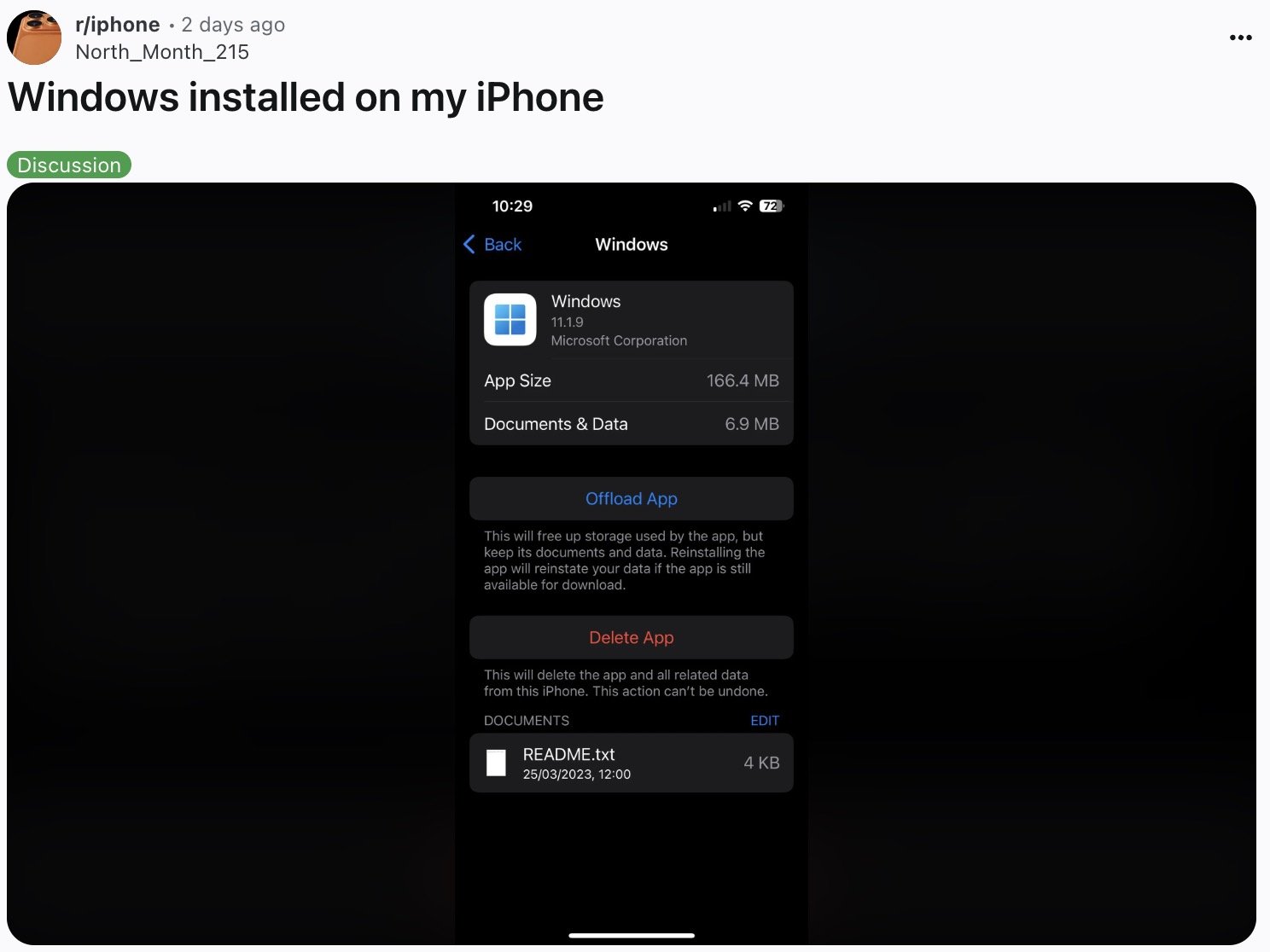 Windows iPhone