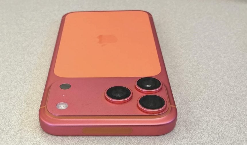 iPhone 17 Pro Max ruzovy
