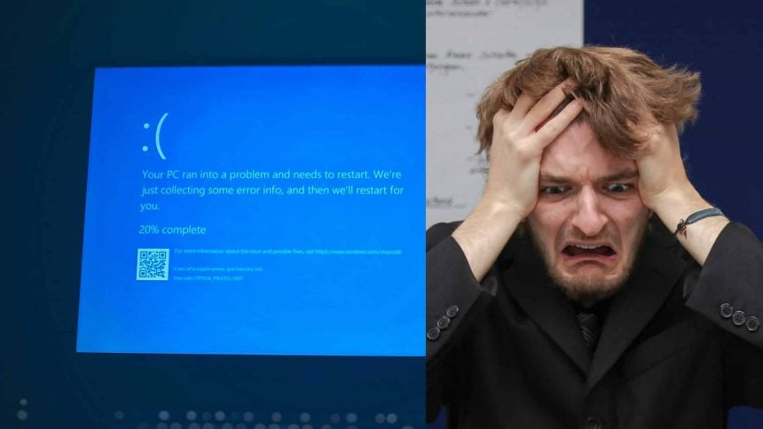 bsod reklama apple