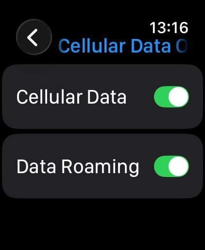 apple watch roaming aktivacia