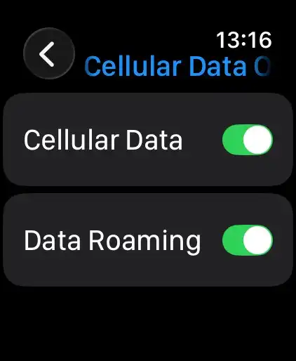 apple watch roaming aktivacia