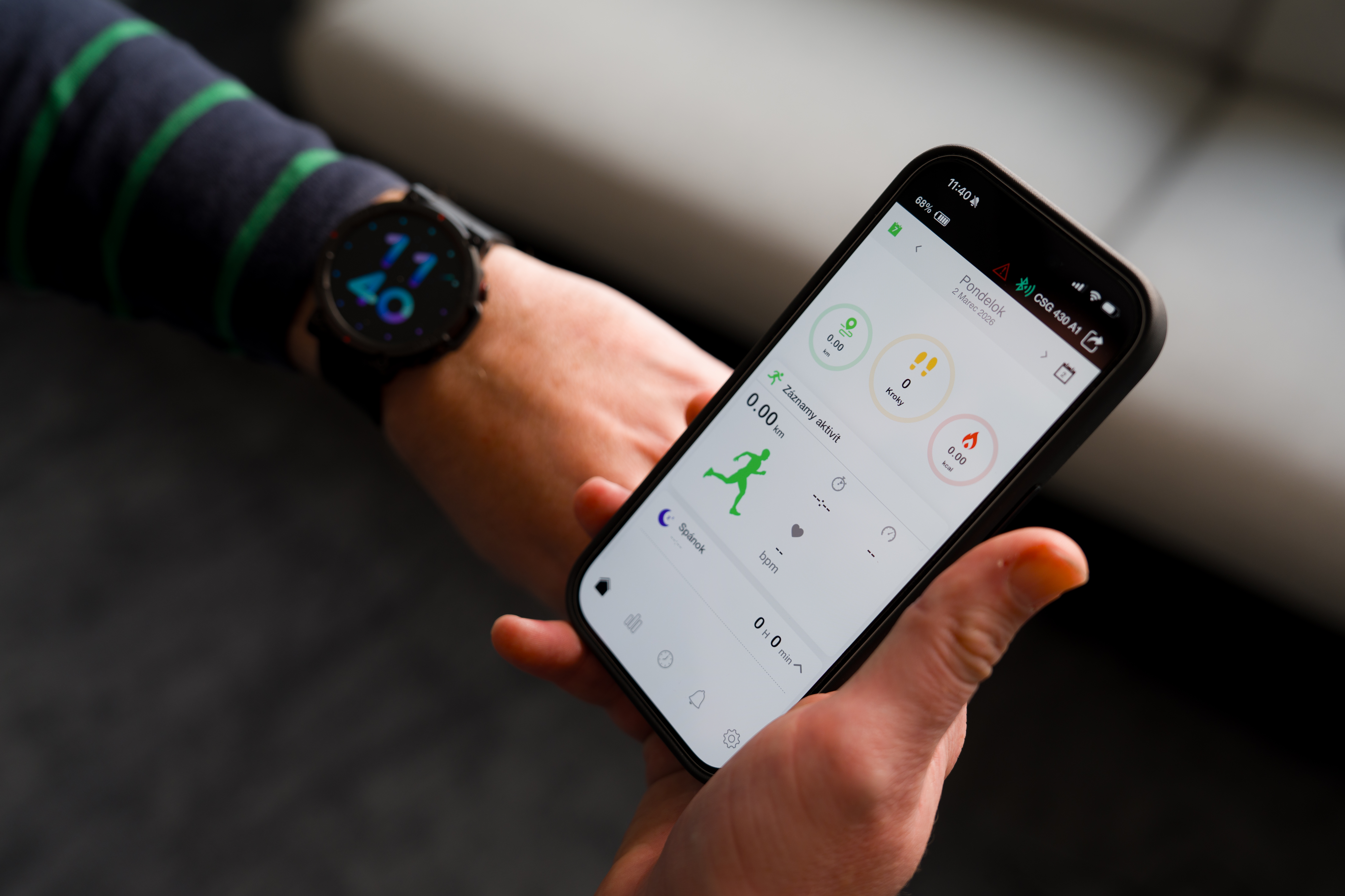 Aplikacia na smarwatch