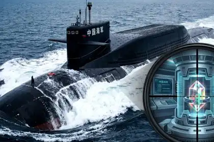 Čínska ponorka, vizualizácia, navigácia