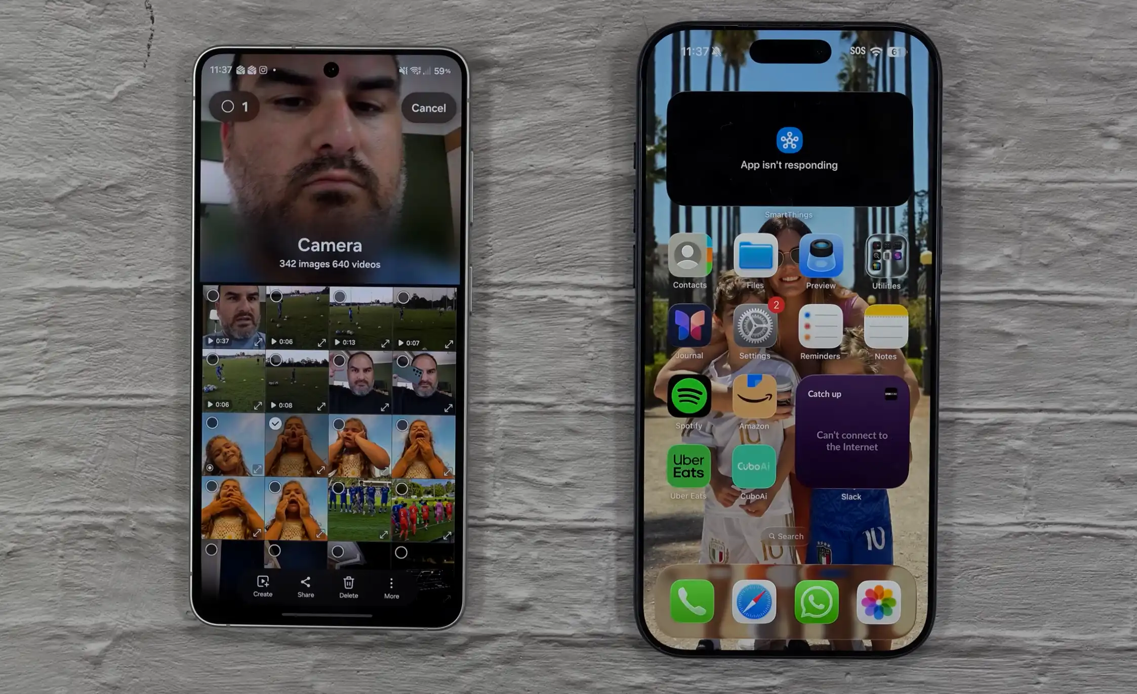Samsung Quick Share Apple
