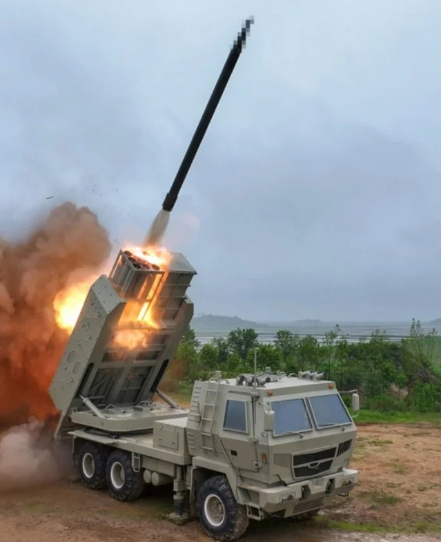 Test nového severokórejského raketometu