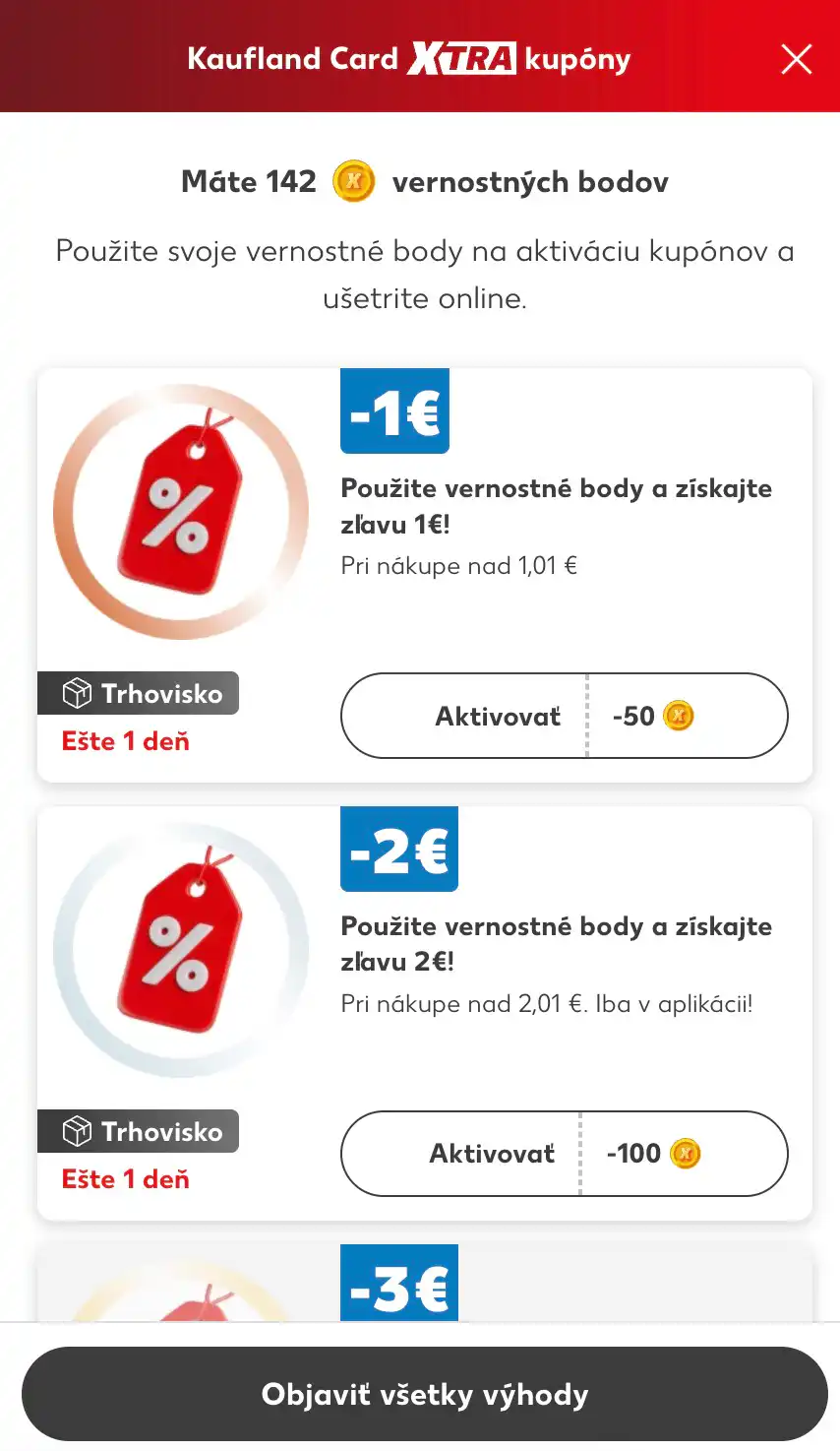 Kaufland card XTRA