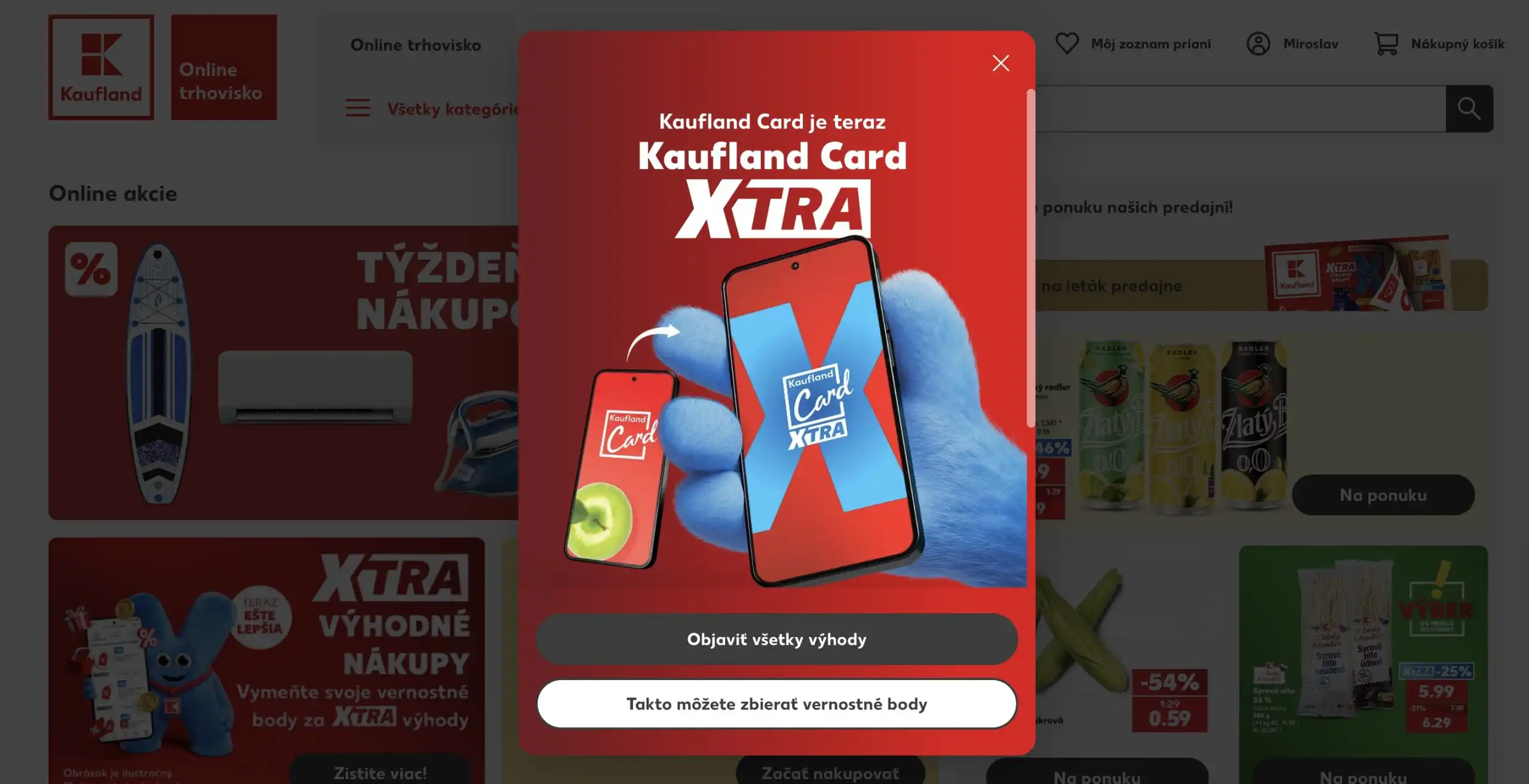 Kaufland card XTRA