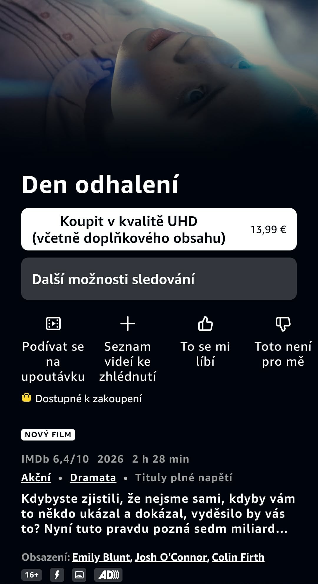 deň odhalenia prime video