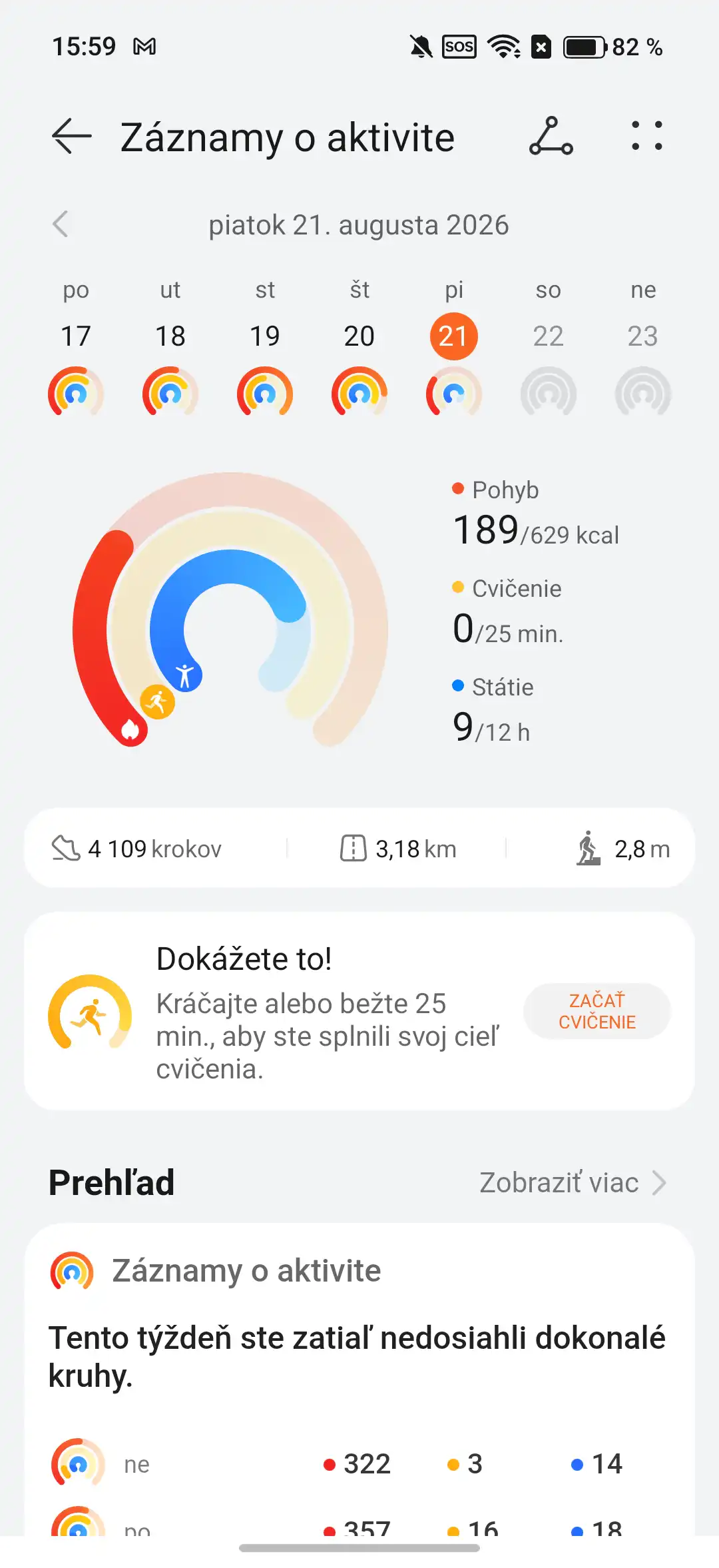 Watch GT 7 aplikacia