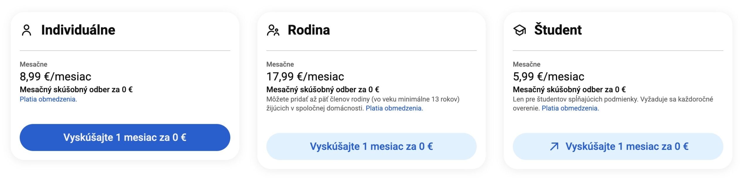 YouTube Premium zdrazovanie