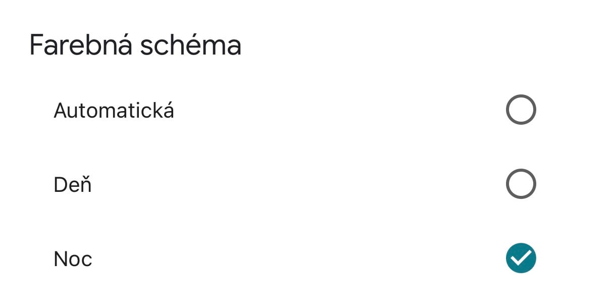 Tmavý režim